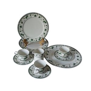 SANGO‎ VINTAGE  IVY CHARM BY SANGO 10 PIECES DINNERWARE SET